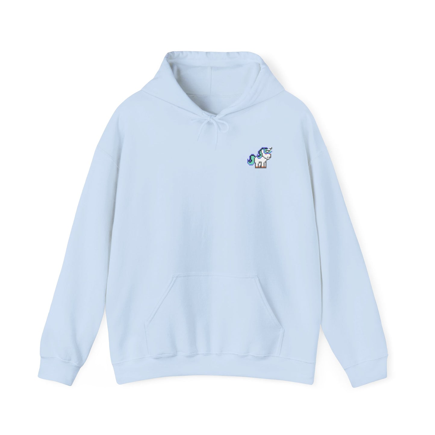 Cyberdelic Odyssey Unicorn Hoodie | Cozy Unisex Sweatshirt for Gaming Lovers, Cute Gift for Birthdays, Retro Aesthetic Apparel, Festival Wear