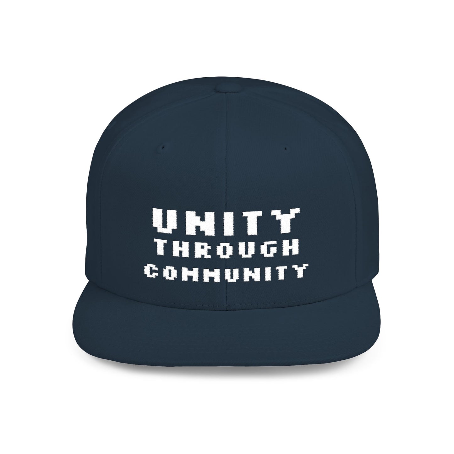 Unity Through Community - Snapback Cap