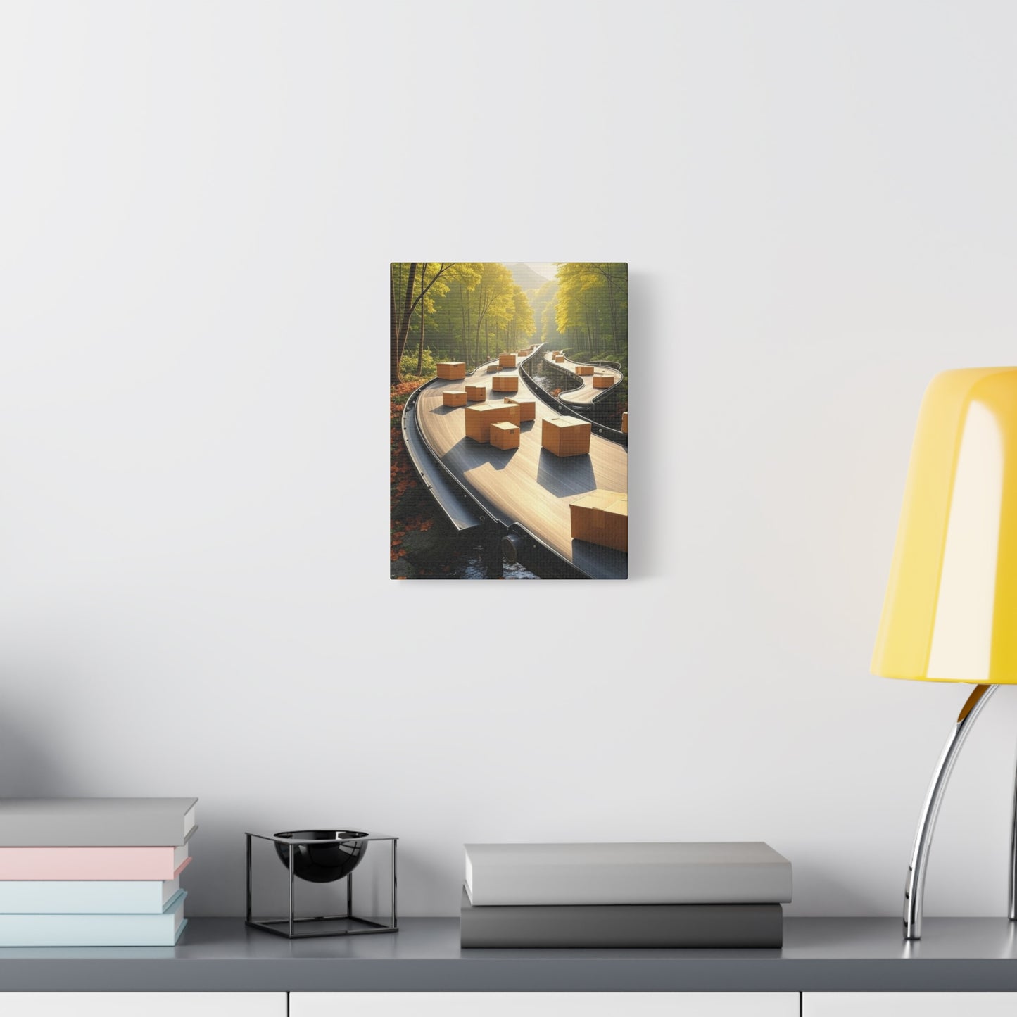 "Consumer Nature", Matte Canvas, Stretched, 1.25"