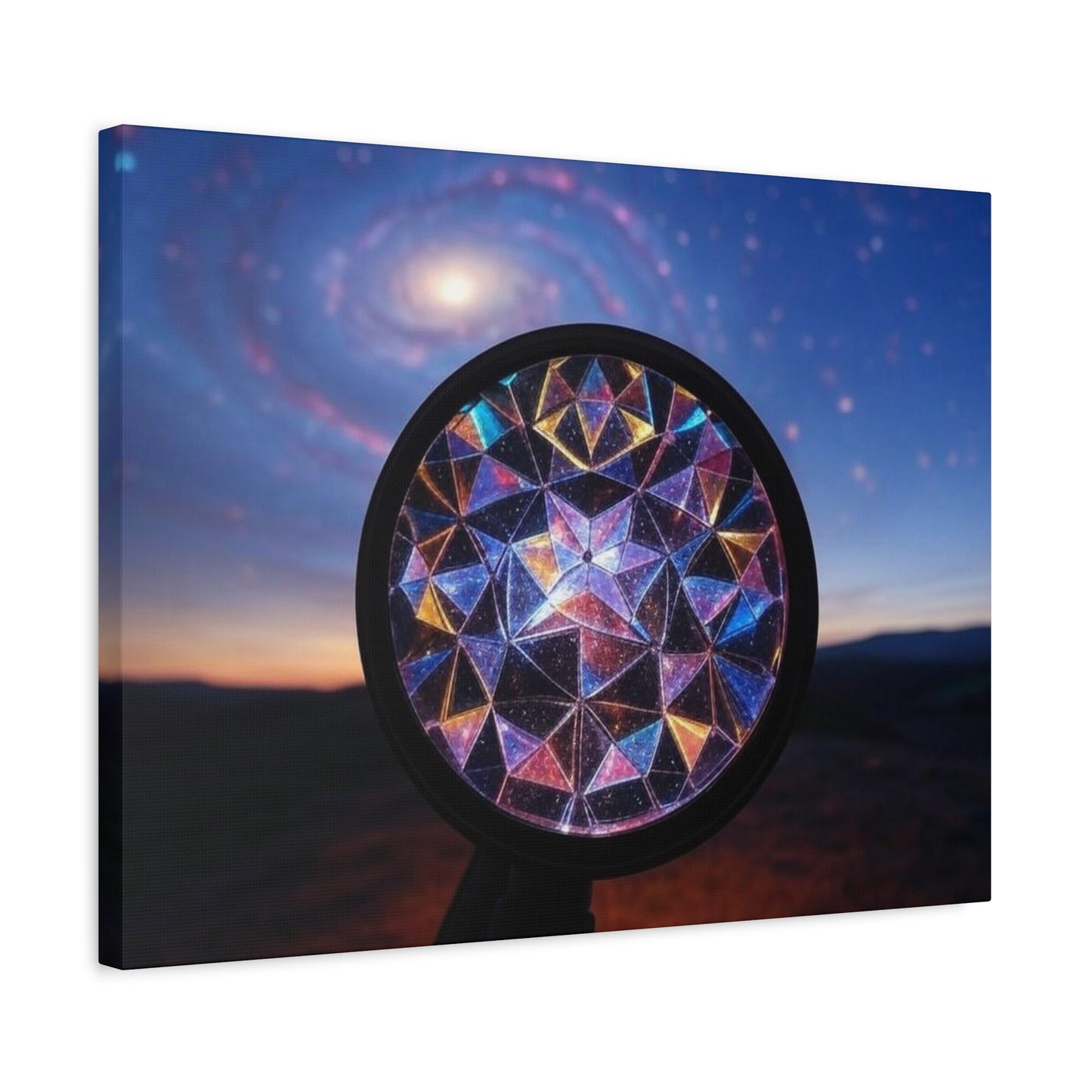 "Kaleidoscape", Matte Canvas, Stretched, 1.25"