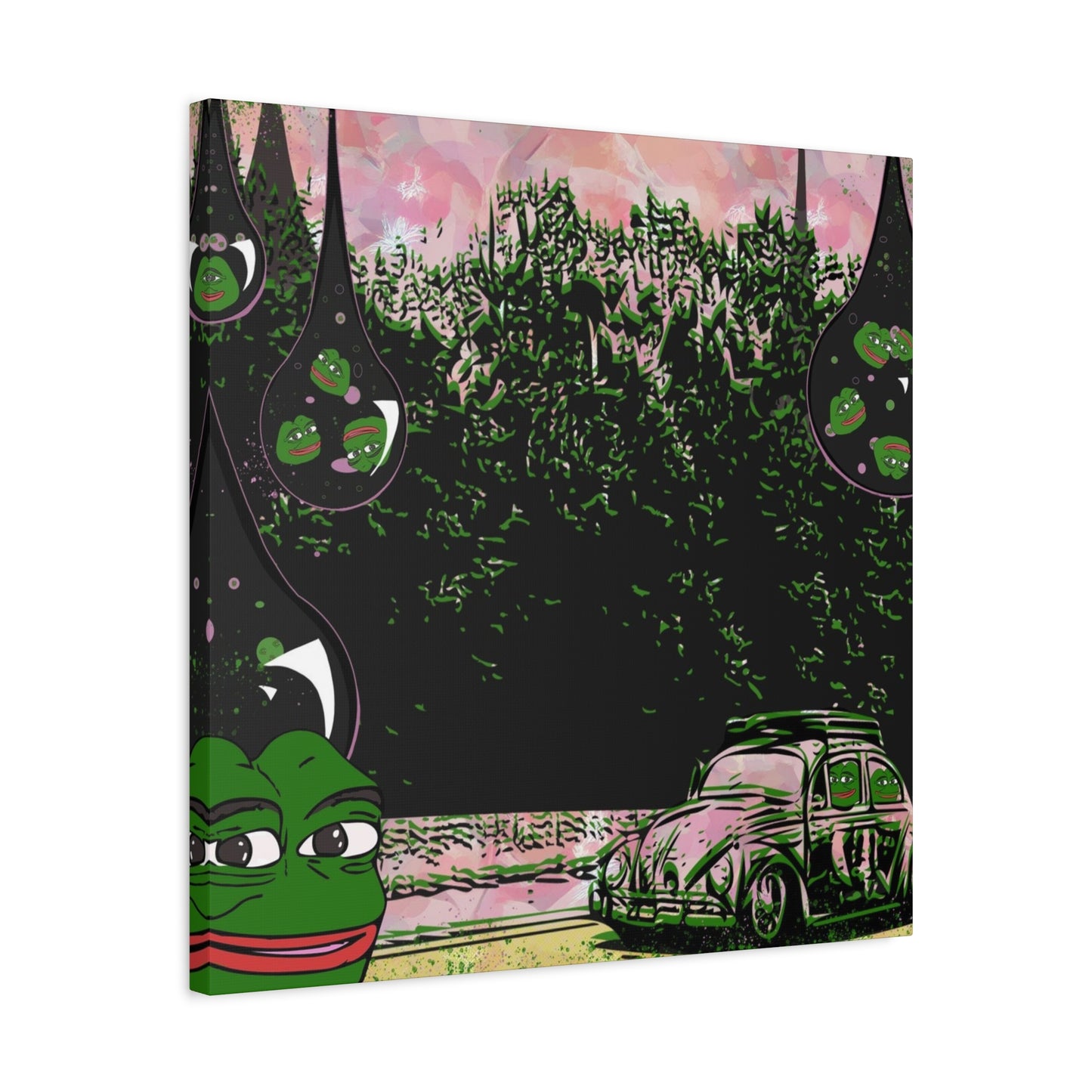 "PepeFEST 2024”, Matte Canvas, Stretched, 1.25"
