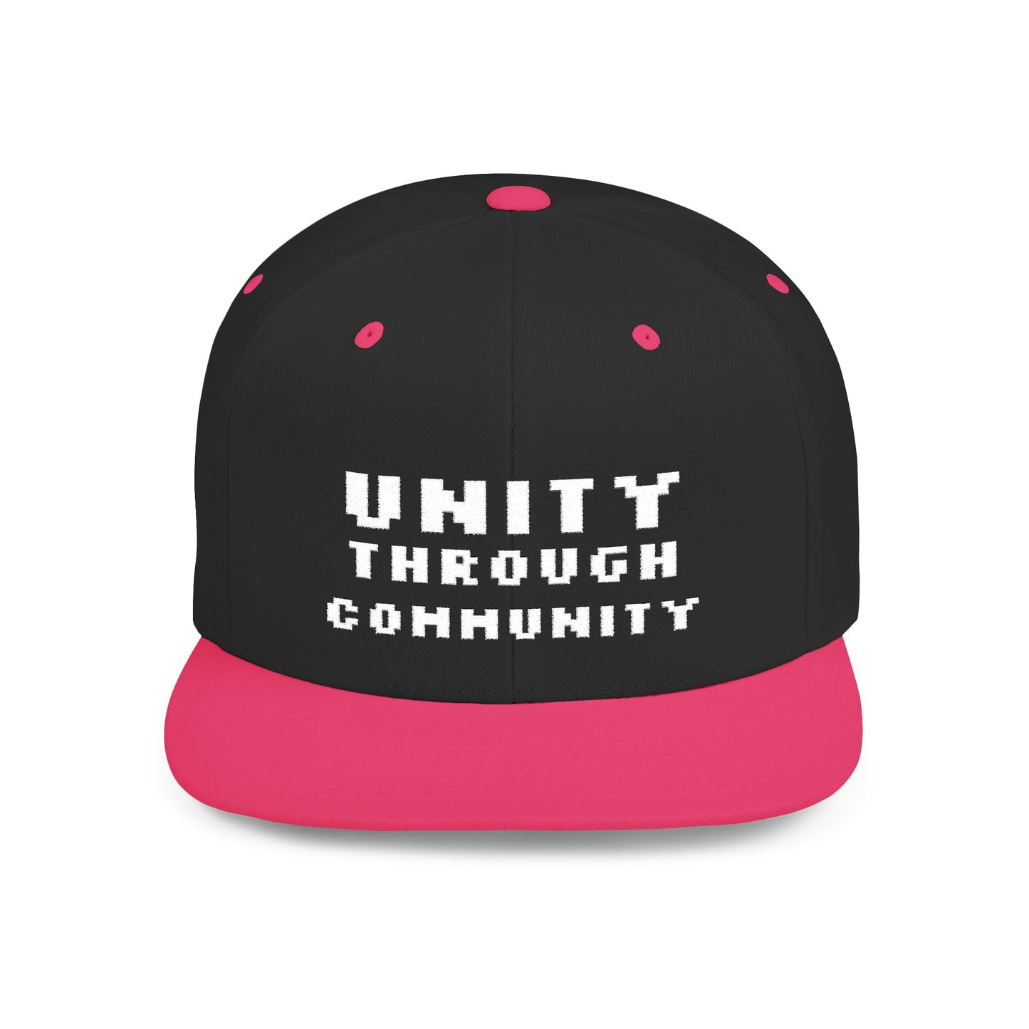 Unity Through Community - Snapback Cap