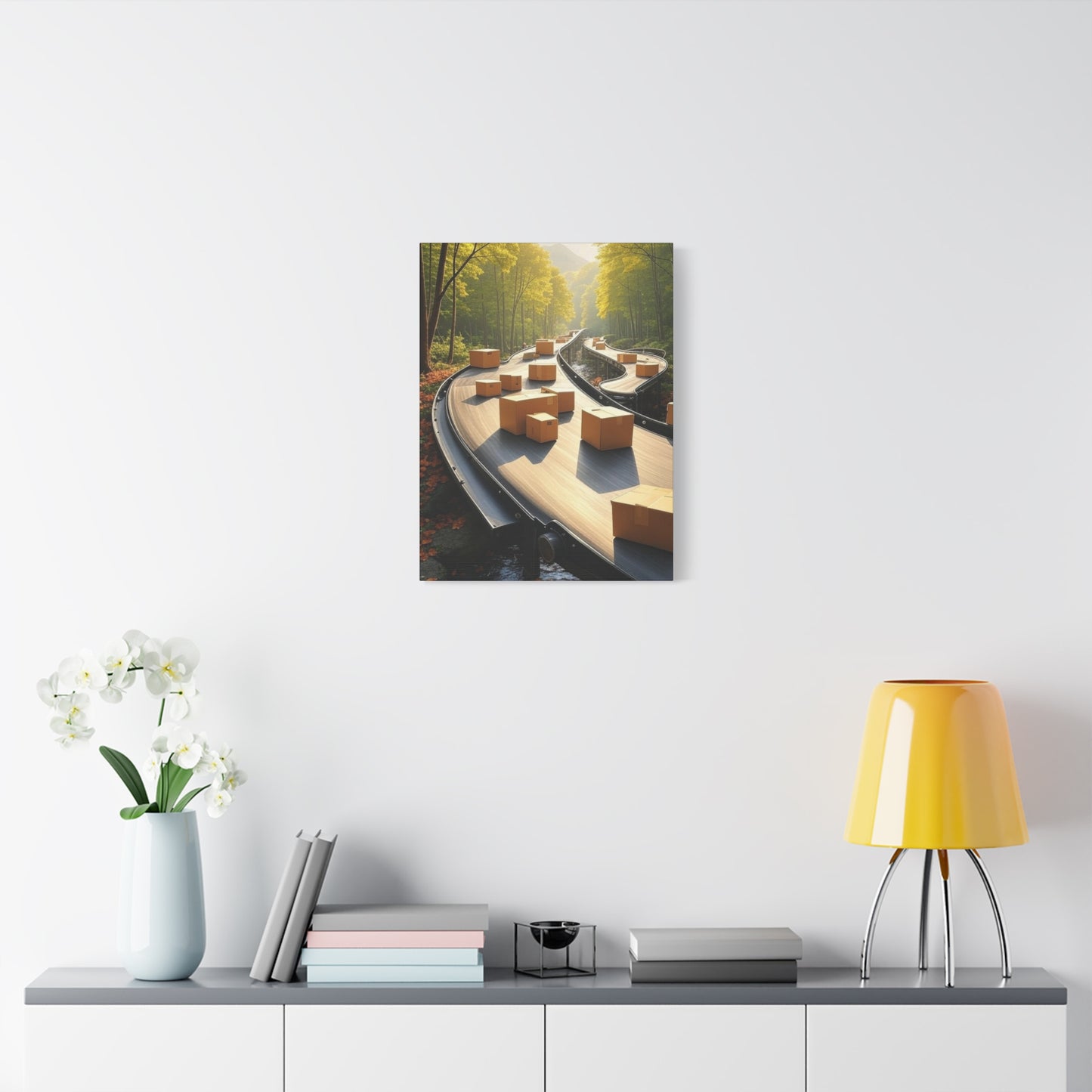 "Consumer Nature", Matte Canvas, Stretched, 1.25"
