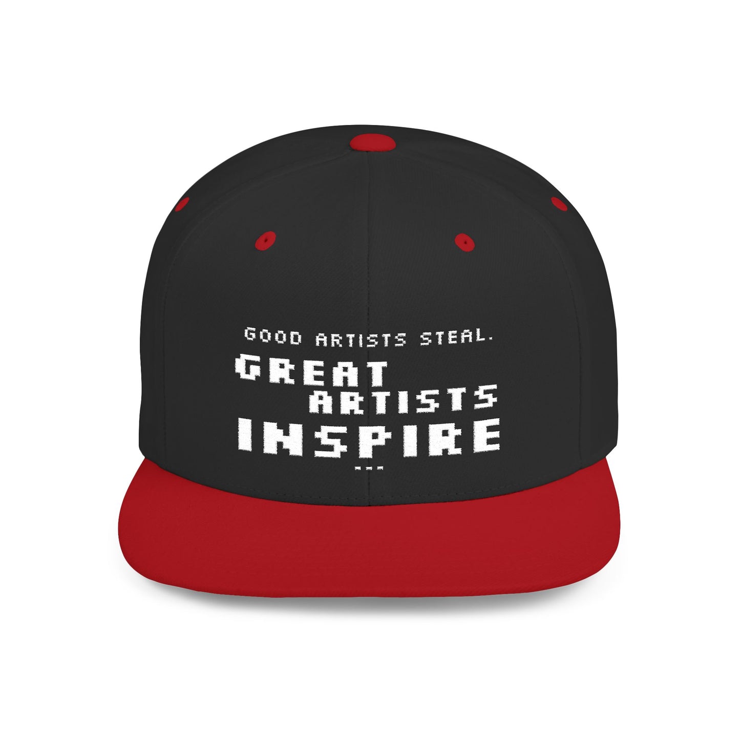 For The Poets - Snapback Cap - Inspiring Design for Artists, Streetwear, Casual Style, Gift for Creatives, Hip Hop Fashion