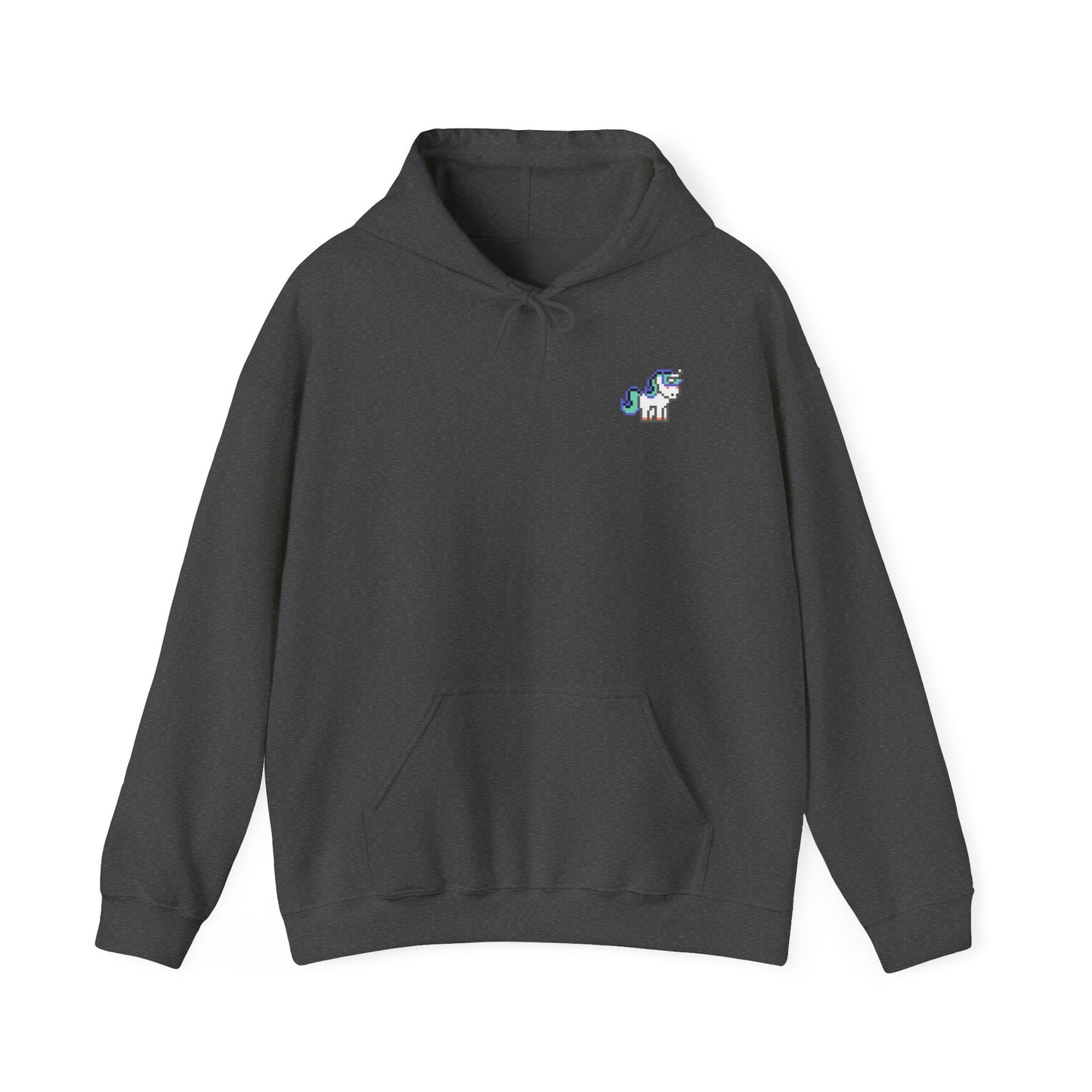 Cyberdelic Odyssey Unicorn Hoodie | Cozy Unisex Sweatshirt for Gaming Lovers, Cute Gift for Birthdays, Retro Aesthetic Apparel, Festival Wear