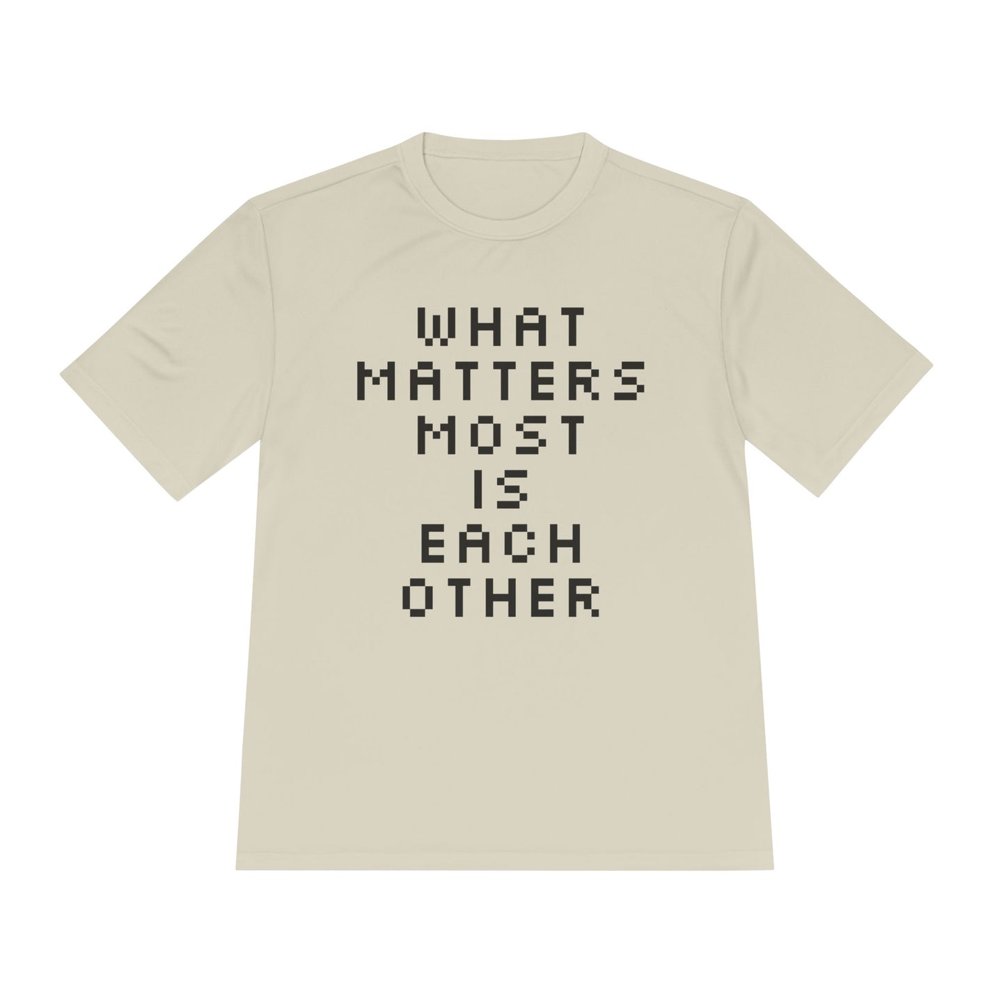 What Matters Most...