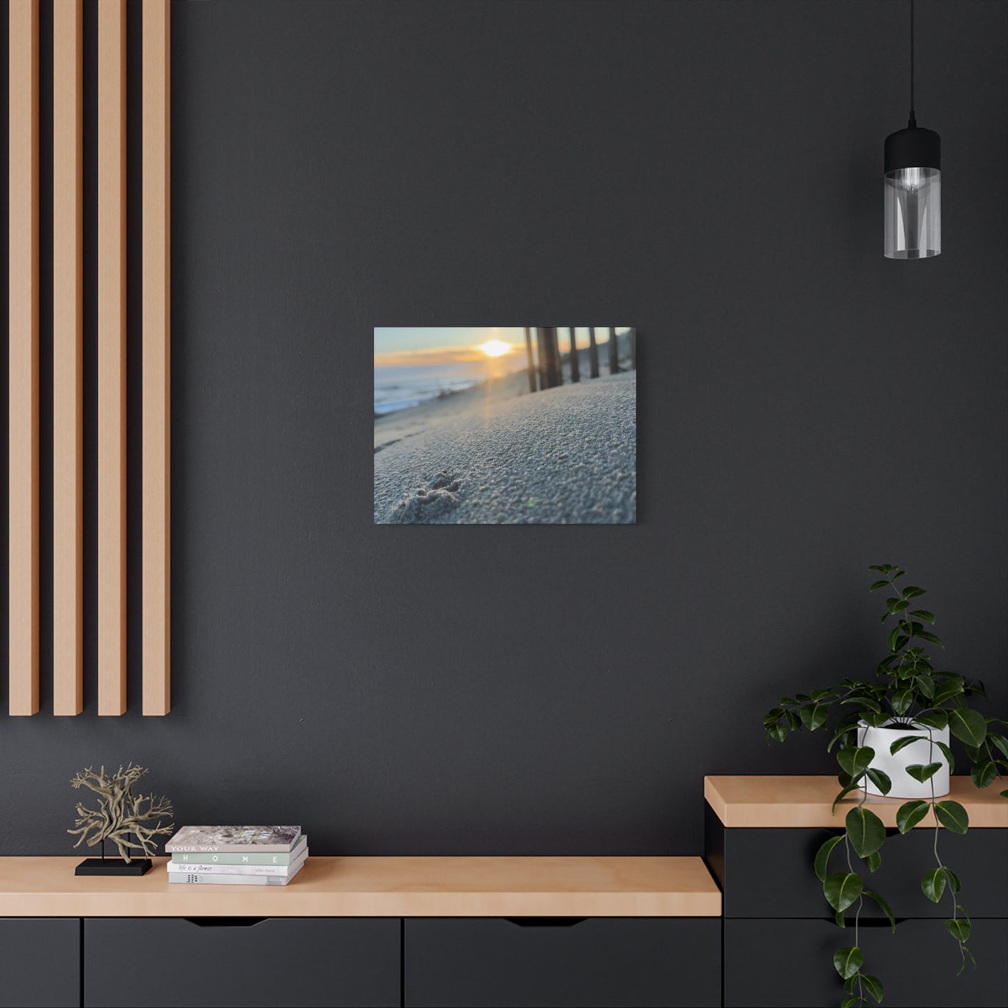 "Folly Beach: Dunerise", Matte Canvas, Stretched, 1.25"