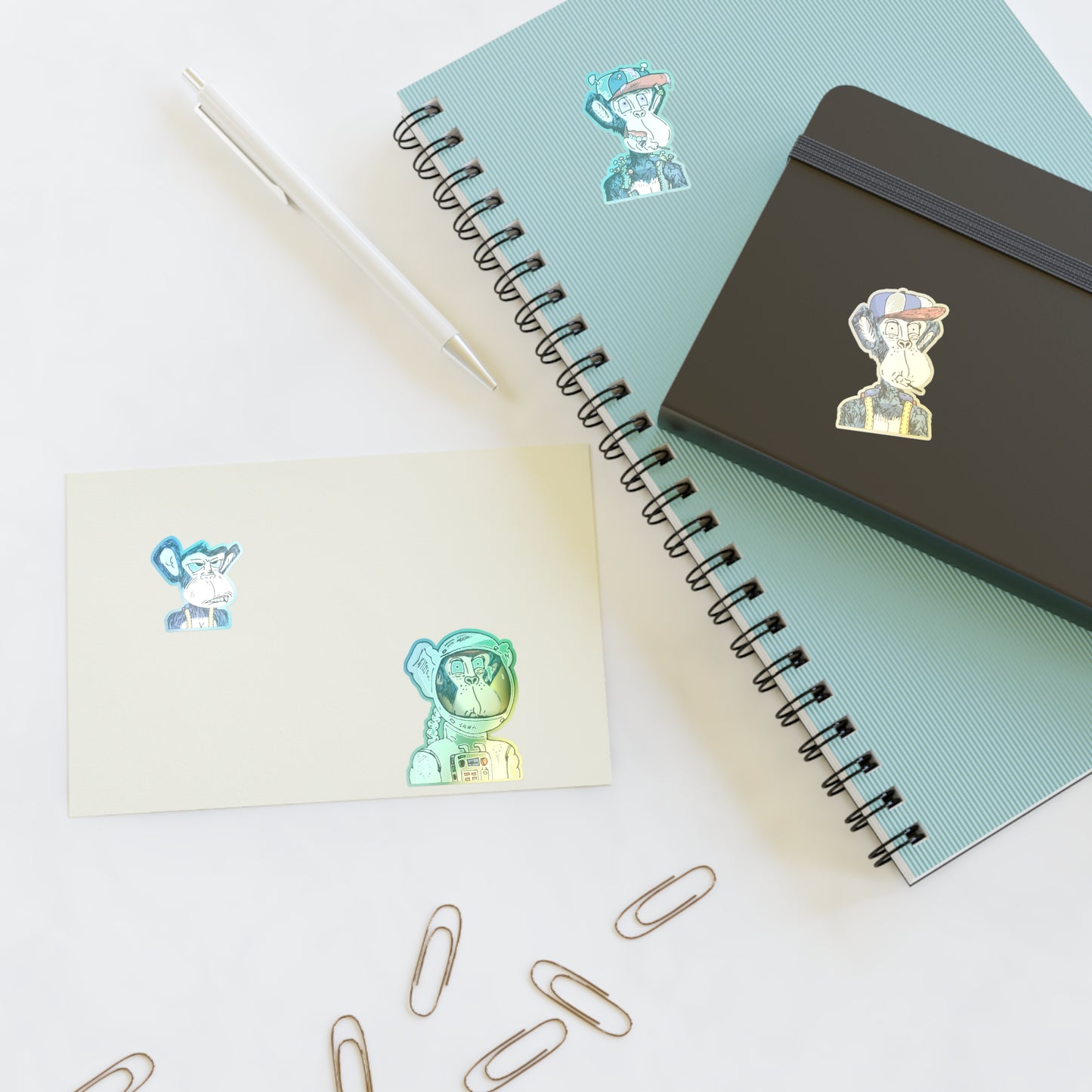 "Sketchy-verse: Ethan's Journey" | Vibrant Sticker Sheets for Art Lovers, Fun Decor, Party Favors, Scrapbooking Essentials, Unique Gift Ideas