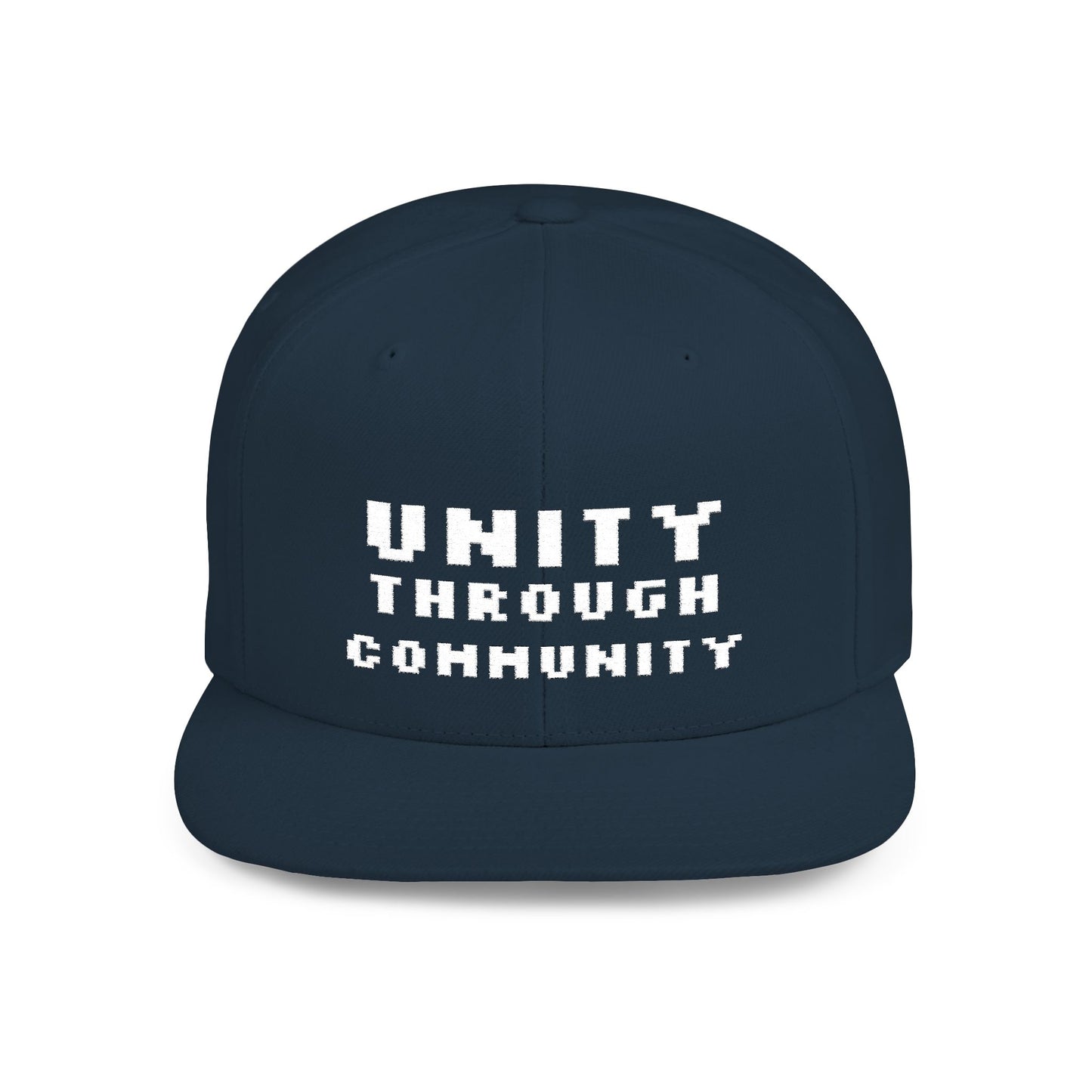 Unity Through Community - Snapback Cap