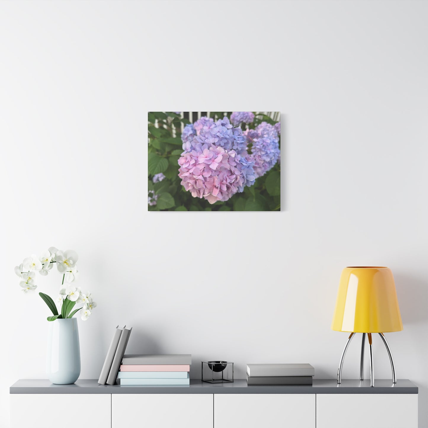 “Ridgeway: Hydrangeas”, Matte Canvas, Stretched, 1.25"