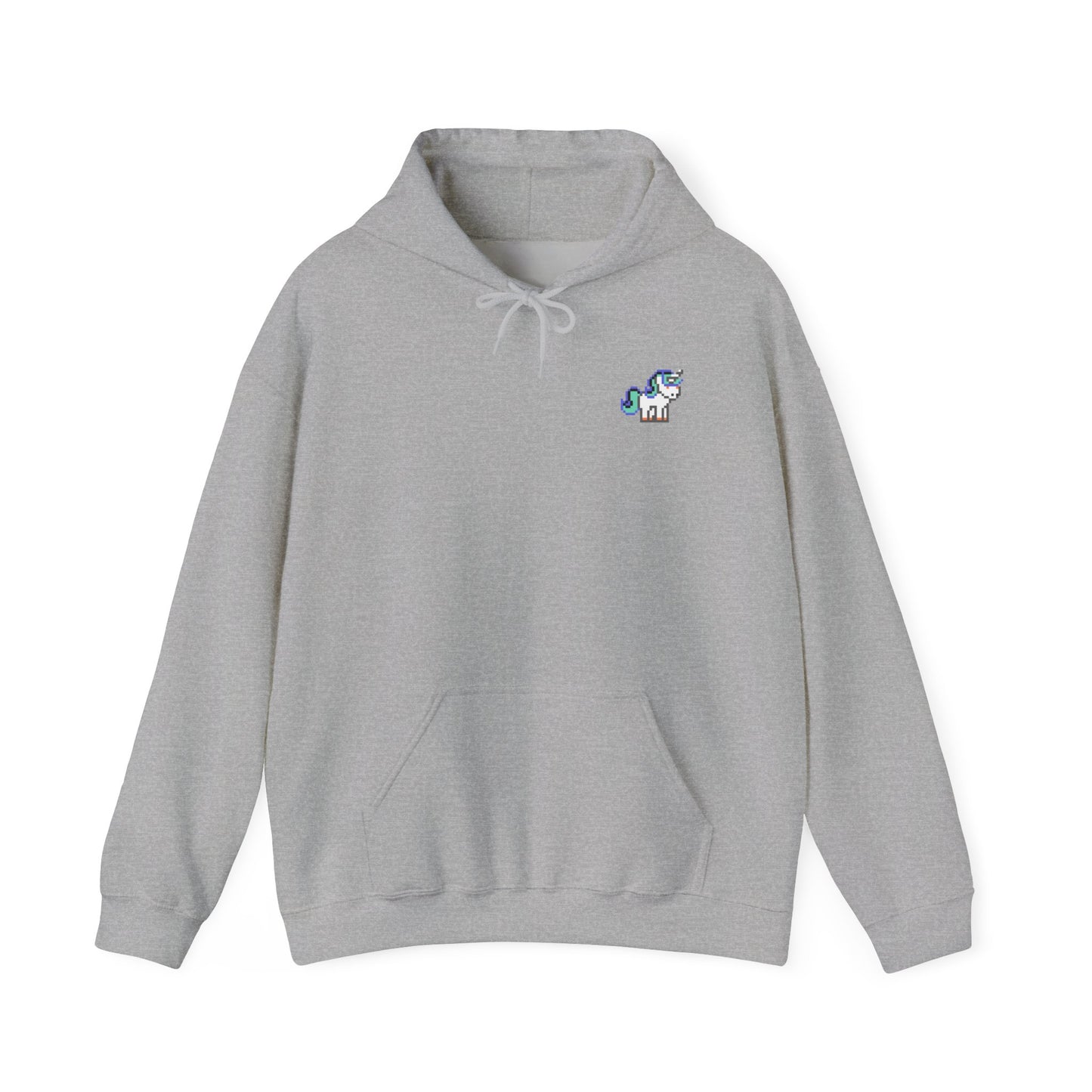 Cyberdelic Odyssey Unicorn Hoodie | Cozy Unisex Sweatshirt for Gaming Lovers, Cute Gift for Birthdays, Retro Aesthetic Apparel, Festival Wear