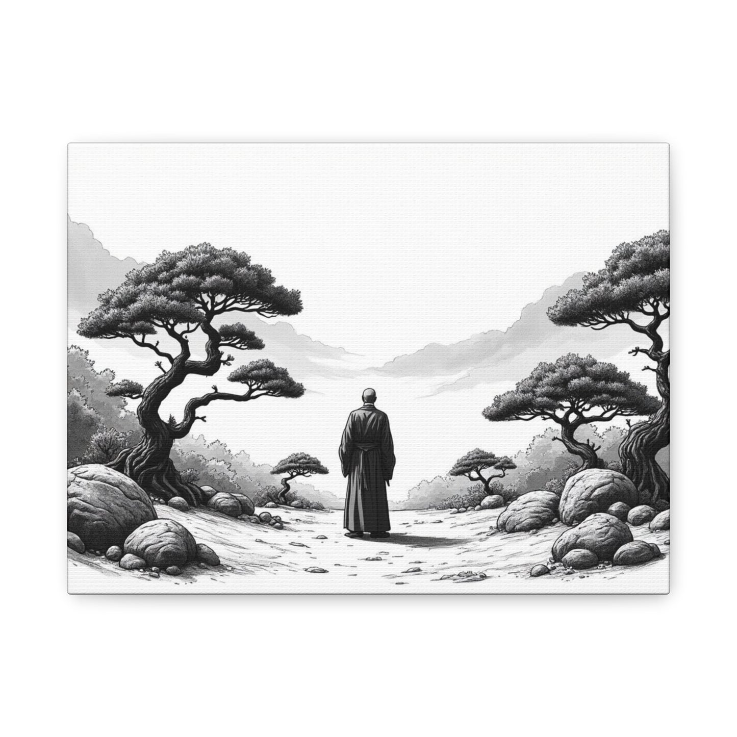 "Emptiness", Matte Canvas, Stretched, 1.25"