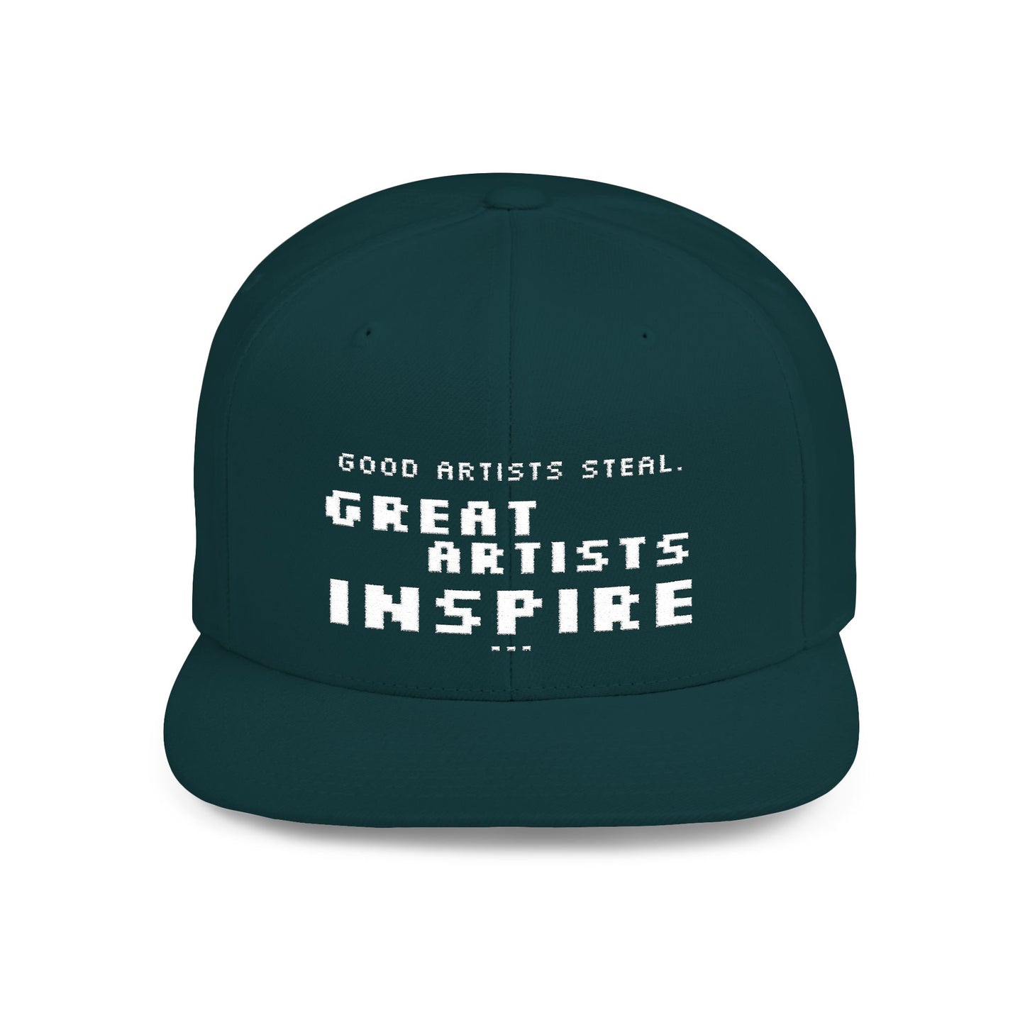 For The Poets - Snapback Cap - Inspiring Design for Artists, Streetwear, Casual Style, Gift for Creatives, Hip Hop Fashion