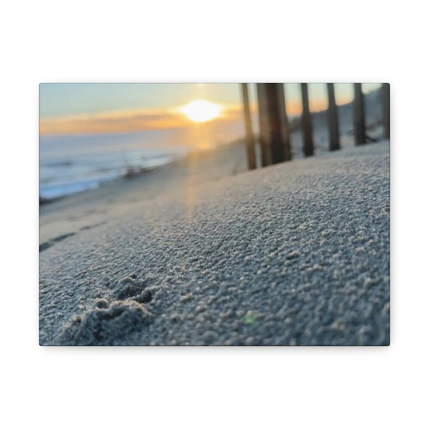 "Folly Beach: Dunerise", Matte Canvas, Stretched, 1.25"