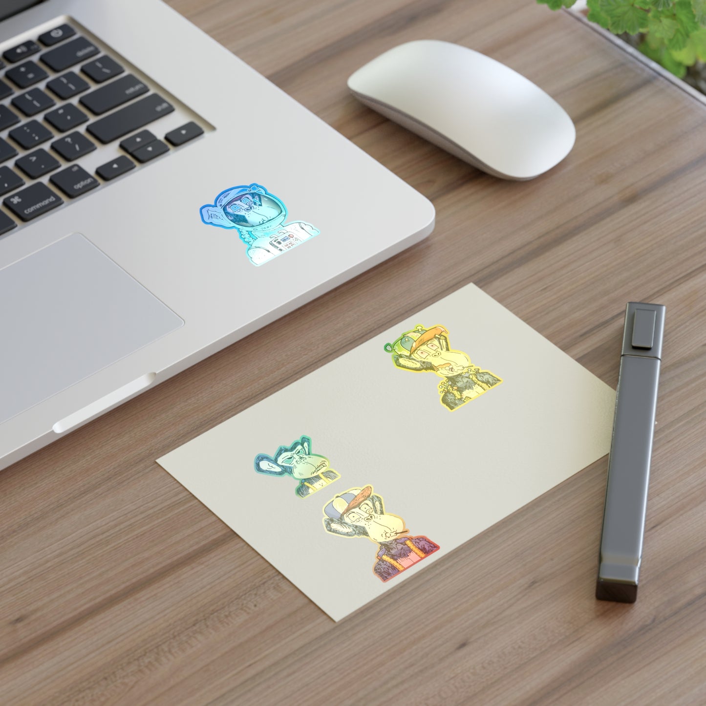 "Sketchy-verse: Ethan's Journey" | Vibrant Sticker Sheets for Art Lovers, Fun Decor, Party Favors, Scrapbooking Essentials, Unique Gift Ideas