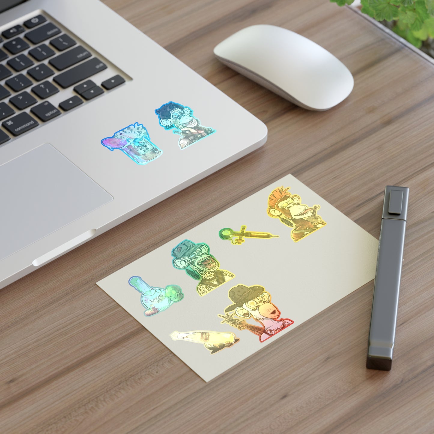 "Wasteland Warriors: The Four Horsemen" | Vibrant Sticker Sheets for Art Lovers, Fun Decor, Party Favors, Scrapbooking Essentials, Unique Gift Ideas