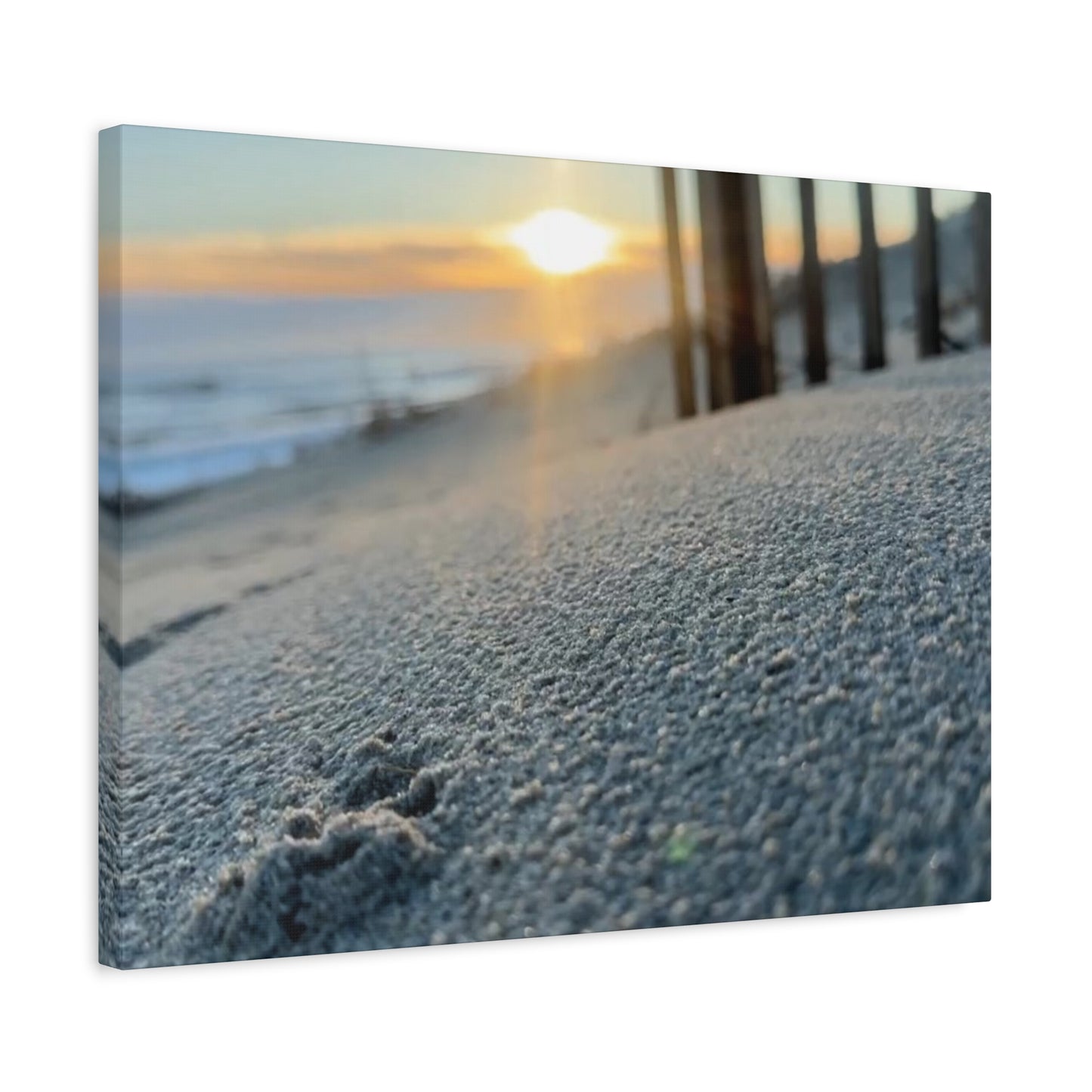 "Folly Beach: Dunerise", Matte Canvas, Stretched, 1.25"