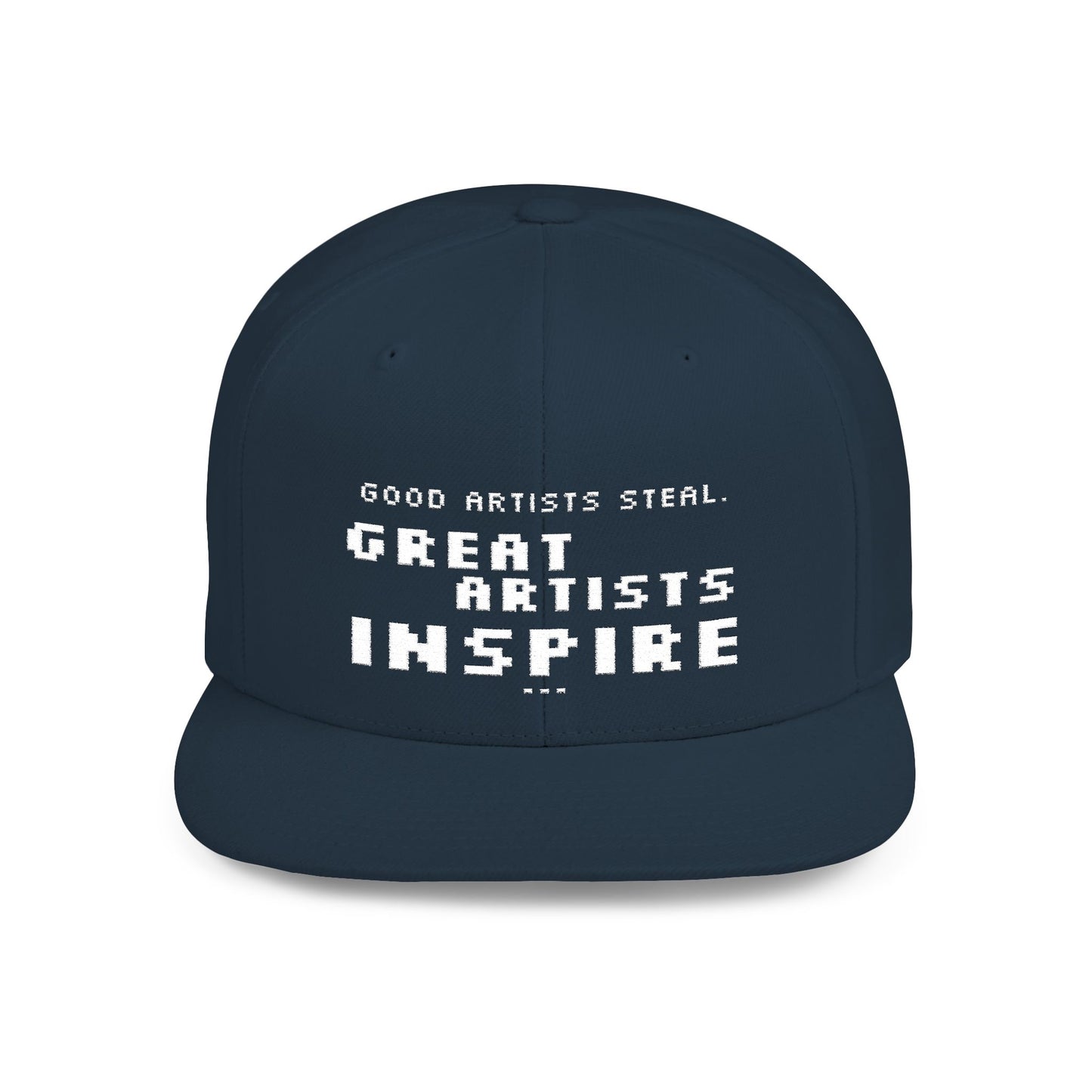 For The Poets - Snapback Cap - Inspiring Design for Artists, Streetwear, Casual Style, Gift for Creatives, Hip Hop Fashion