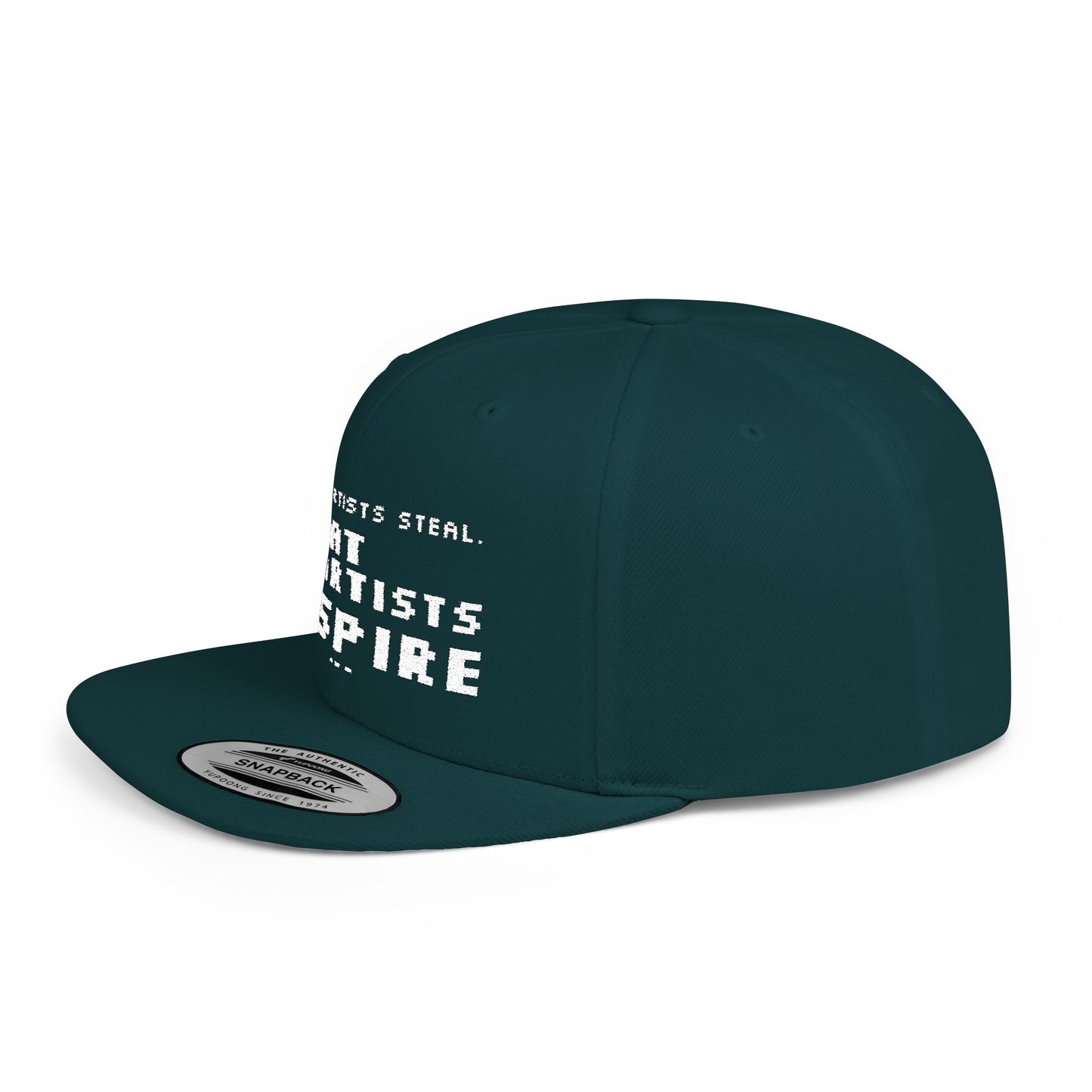 For The Poets - Snapback Cap - Inspiring Design for Artists, Streetwear, Casual Style, Gift for Creatives, Hip Hop Fashion