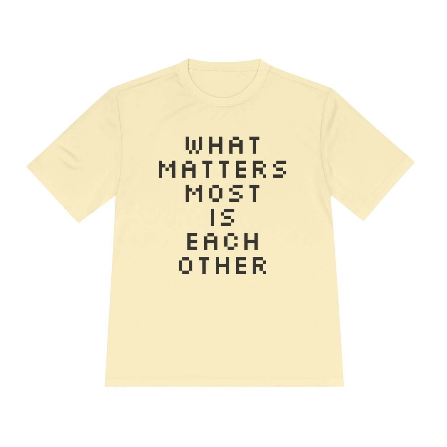 What Matters Most...
