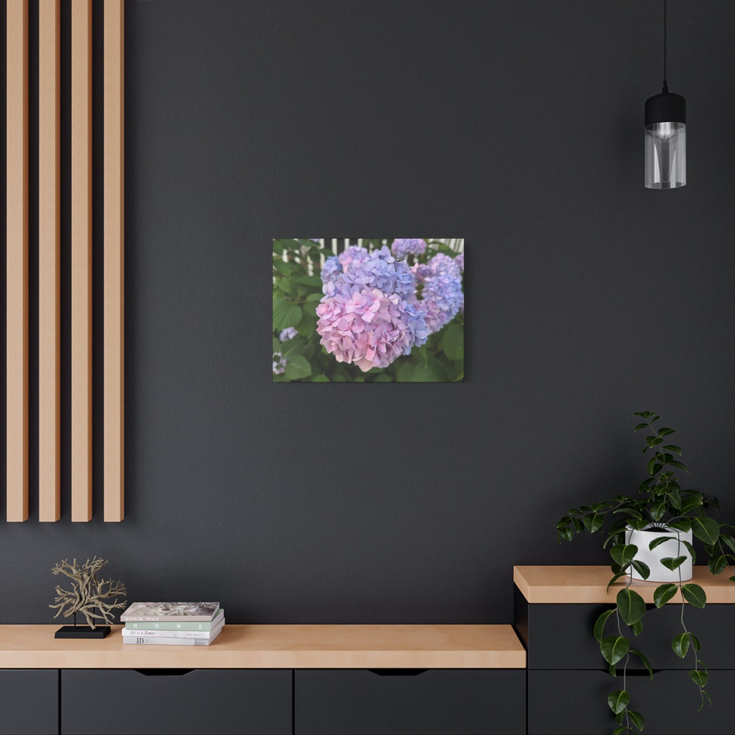“Ridgeway: Hydrangeas”, Matte Canvas, Stretched, 1.25"