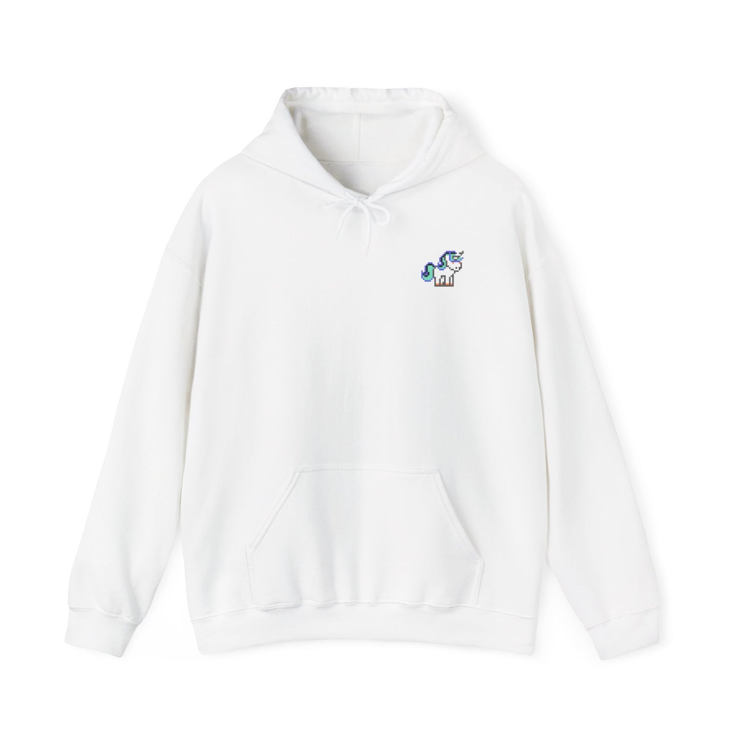 Cyberdelic Odyssey Unicorn Hoodie | Cozy Unisex Sweatshirt for Gaming Lovers, Cute Gift for Birthdays, Retro Aesthetic Apparel, Festival Wear