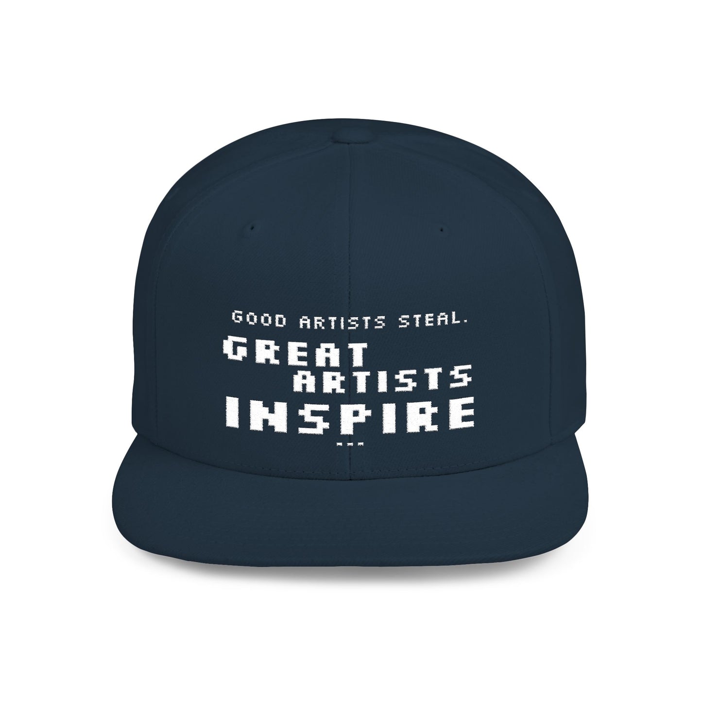 For The Poets - Snapback Cap - Inspiring Design for Artists, Streetwear, Casual Style, Gift for Creatives, Hip Hop Fashion