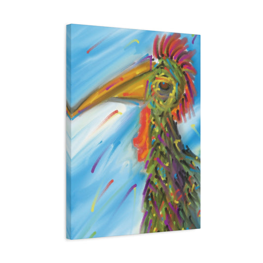 "Chicken Tree", Matte Canvas, Stretched, 1.25"