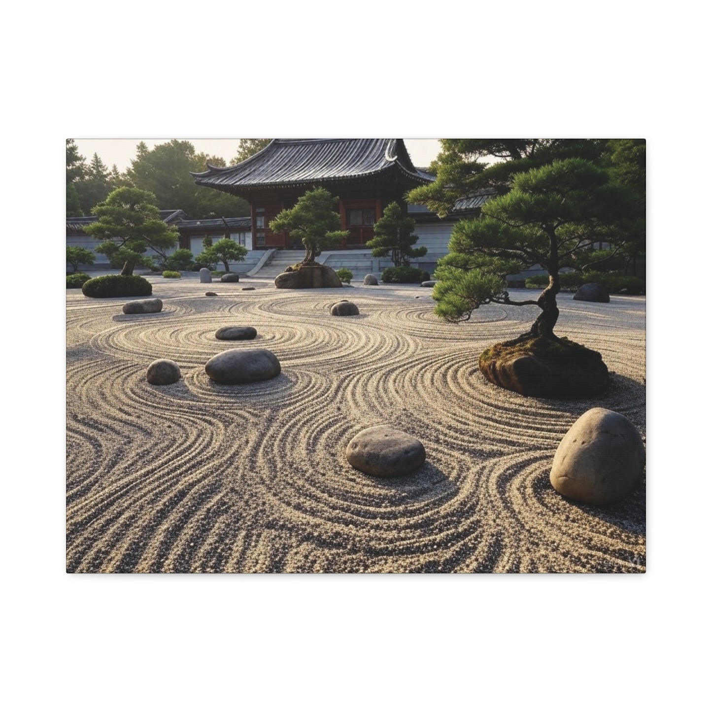"Zen Minefield", Matte Canvas, Stretched, 1.25"