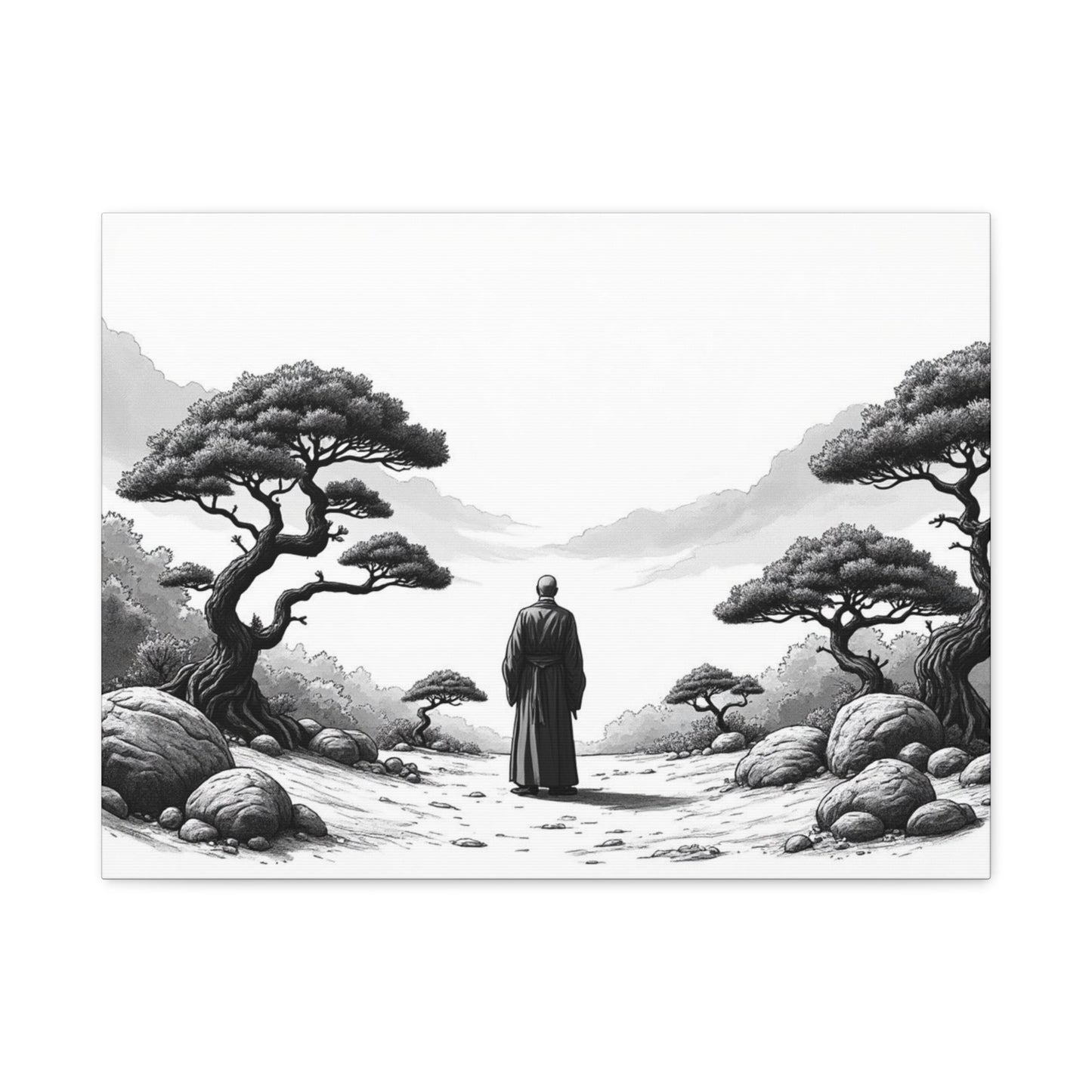 "Emptiness", Matte Canvas, Stretched, 1.25"