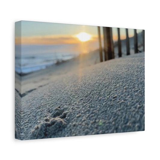 "Folly Beach: Dunerise", Matte Canvas, Stretched, 1.25"