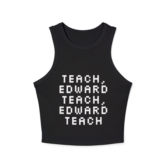 "Teach, Edward Teach" - Graphic Racer Tank Top