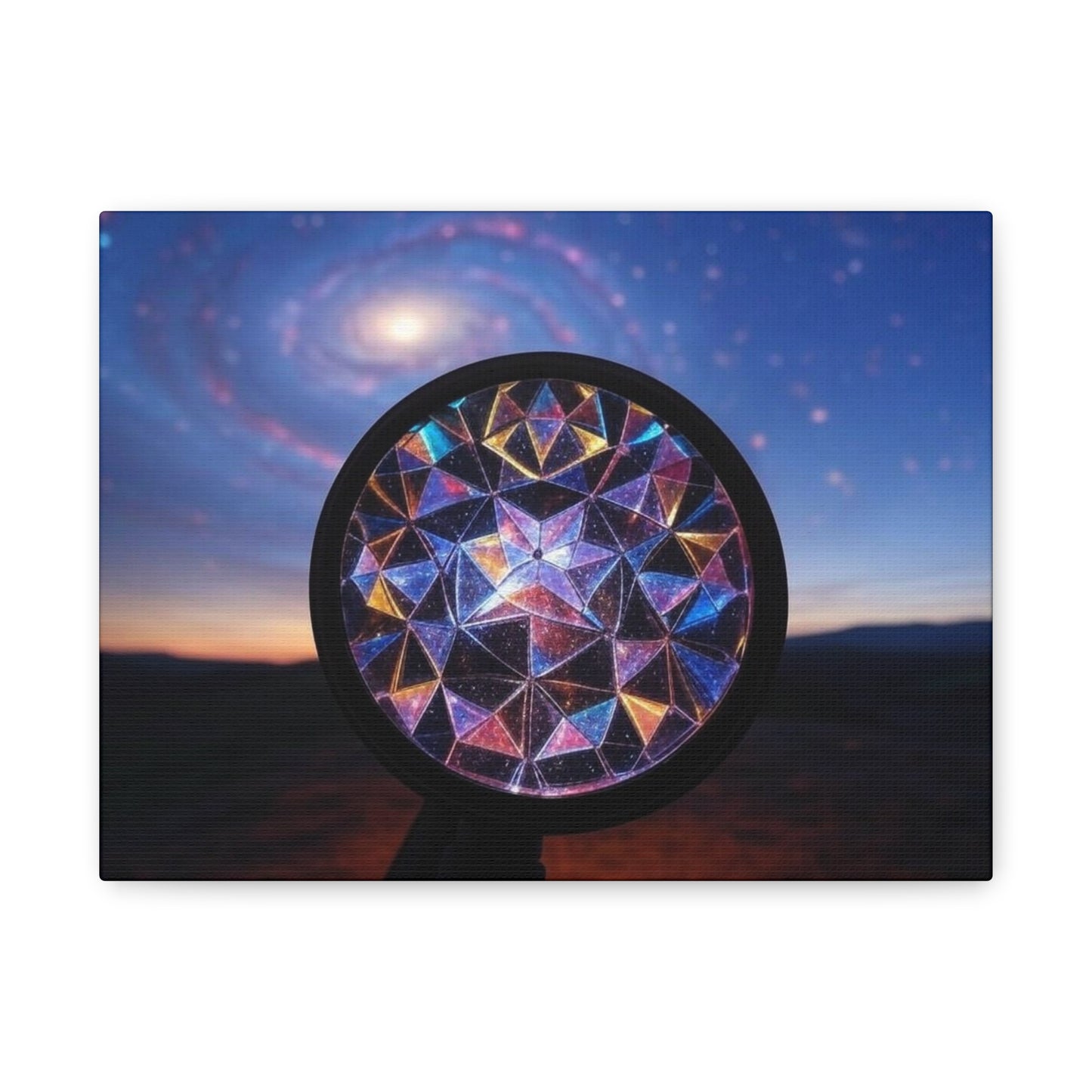 "Kaleidoscape", Matte Canvas, Stretched, 1.25"