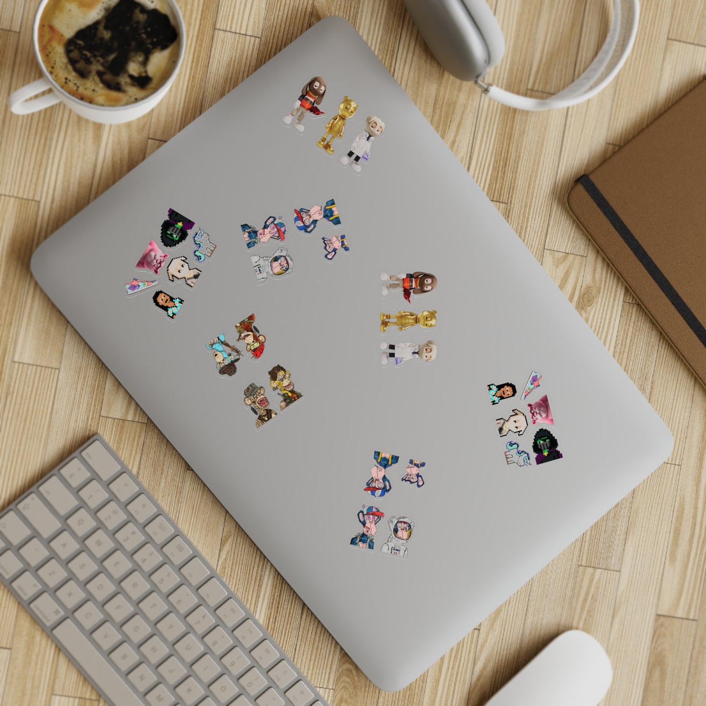Character Starter Pack | Vibrant Sticker Sheet Set, Aesthetic Decor for Journals, Scrapbooking, Gifts, Aesthetic Home Decor, Creative Expression