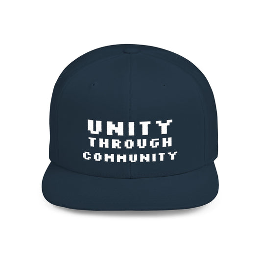Unity Through Community - Snapback Cap