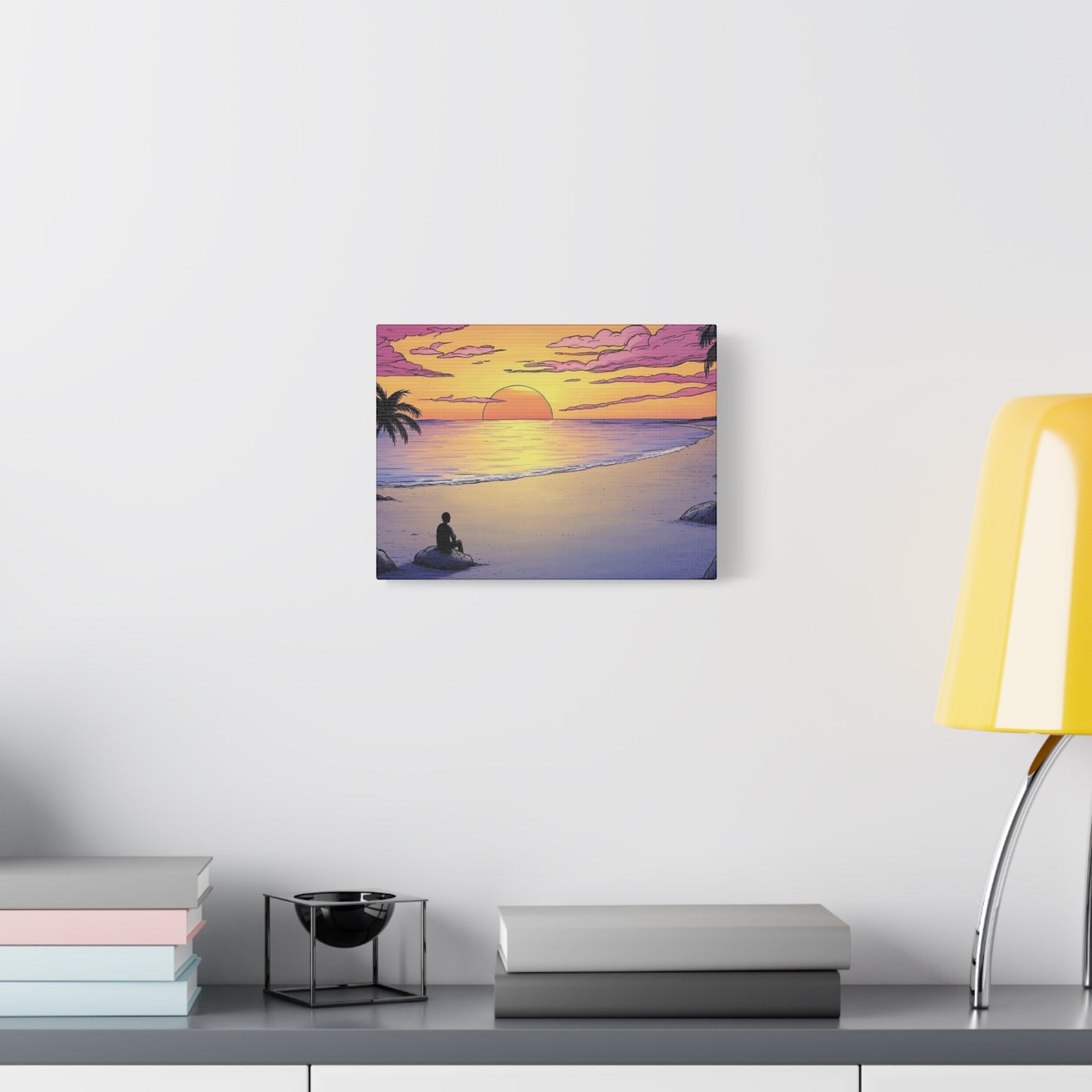 "Solitude Is Bliss", Matte Canvas, Stretched, 1.25"