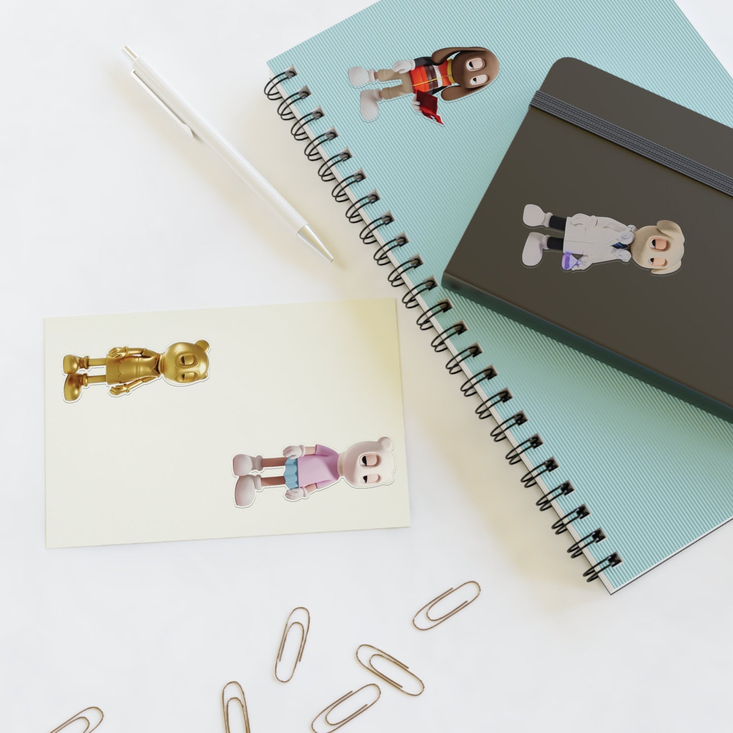 "A Kid Called Beast: Crew of the Timaeus" | Vibrant Sticker Sheets for Art Lovers, Fun Decor, Party Favors, Scrapbooking Essentials, Unique Gift Ideas