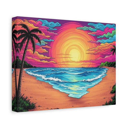 "Dawn Patrol", Matte Canvas, Stretched, 1.25"