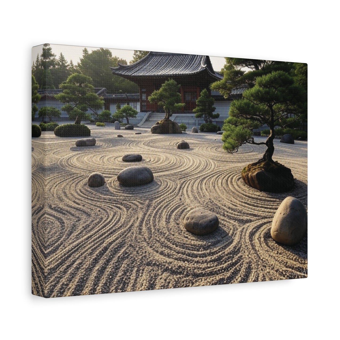 "Zen Minefield", Matte Canvas, Stretched, 1.25"