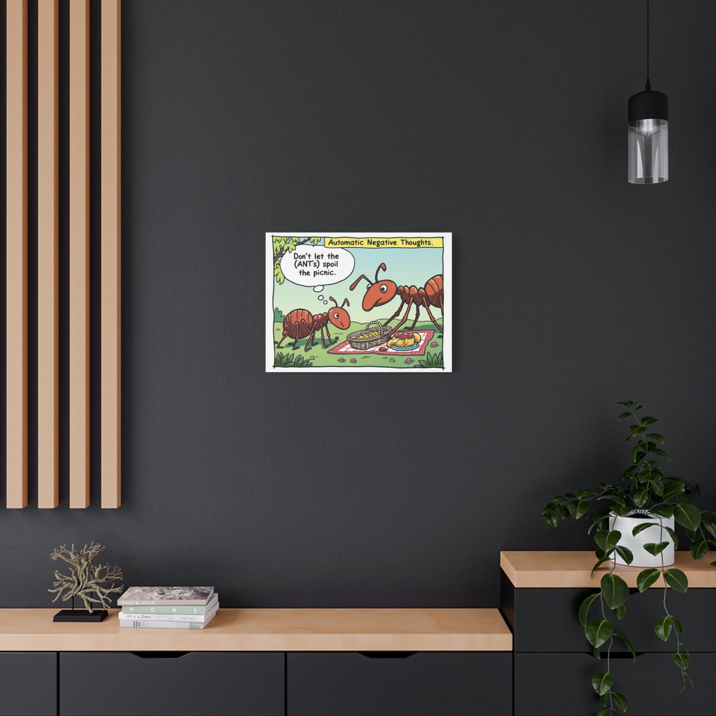 "ANTs", Matte Canvas, Stretched, 1.25"