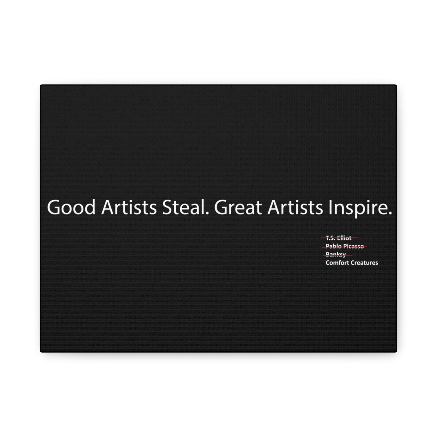 "For The Poets", Matte Canvas, Stretched, 1.25"