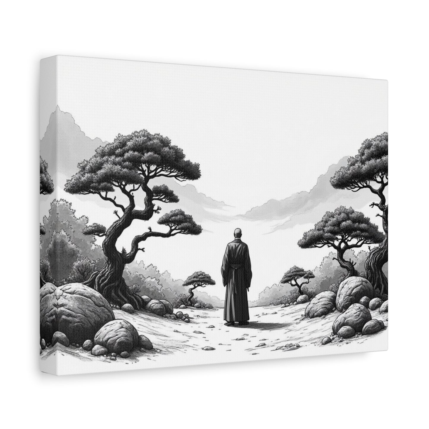 "Emptiness", Matte Canvas, Stretched, 1.25"
