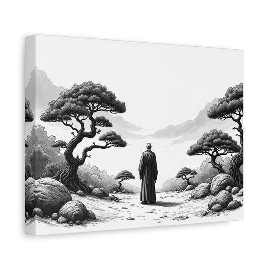 "Emptiness", Matte Canvas, Stretched, 1.25"