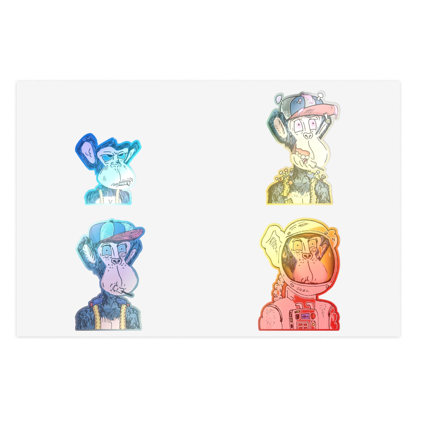 "Sketchy-verse: Ethan's Journey" | Vibrant Sticker Sheets for Art Lovers, Fun Decor, Party Favors, Scrapbooking Essentials, Unique Gift Ideas