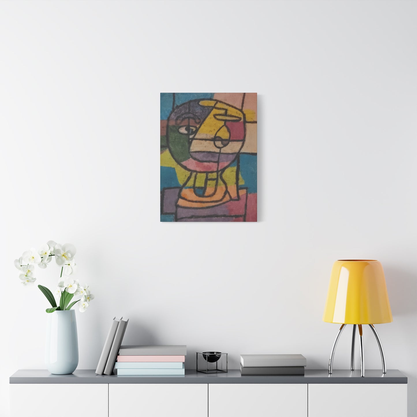 Globe in a window, Matte Canvas, Stretched, 1.25"
