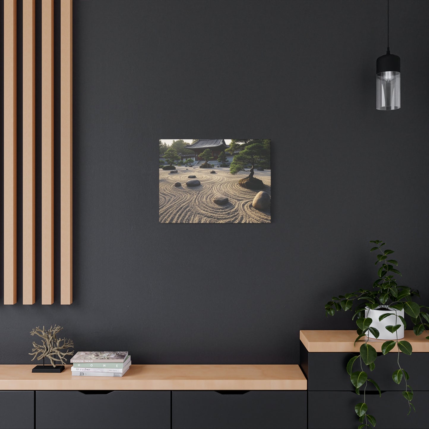 "Zen Minefield", Matte Canvas, Stretched, 1.25"