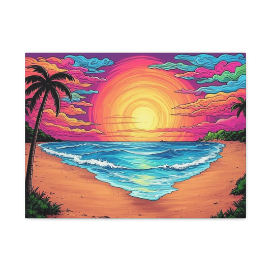 "Dawn Patrol", Matte Canvas, Stretched, 1.25"
