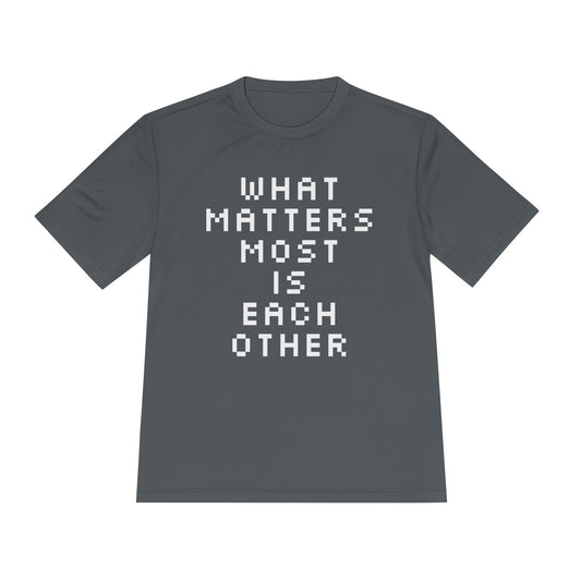 What Matters Most...