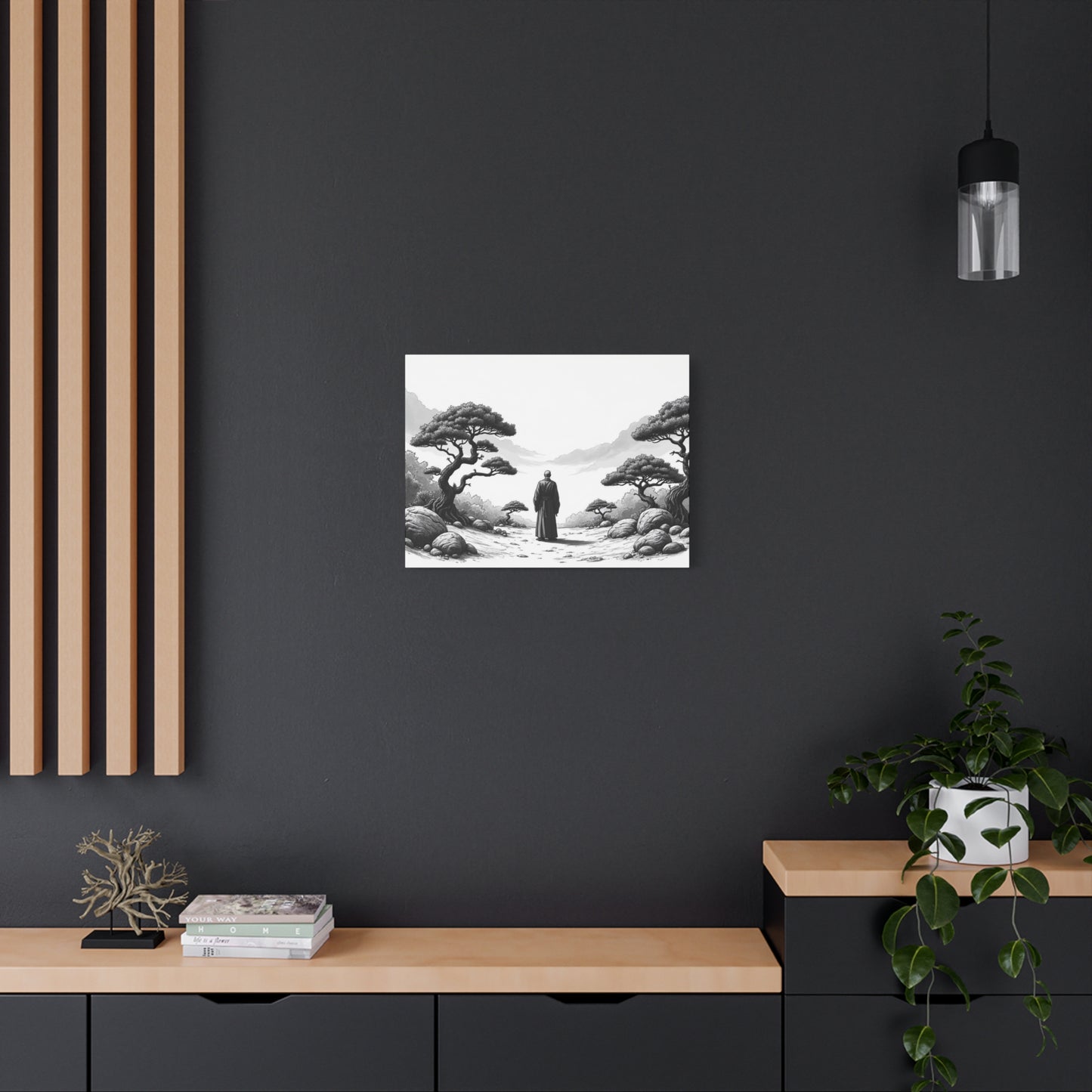 "Emptiness", Matte Canvas, Stretched, 1.25"