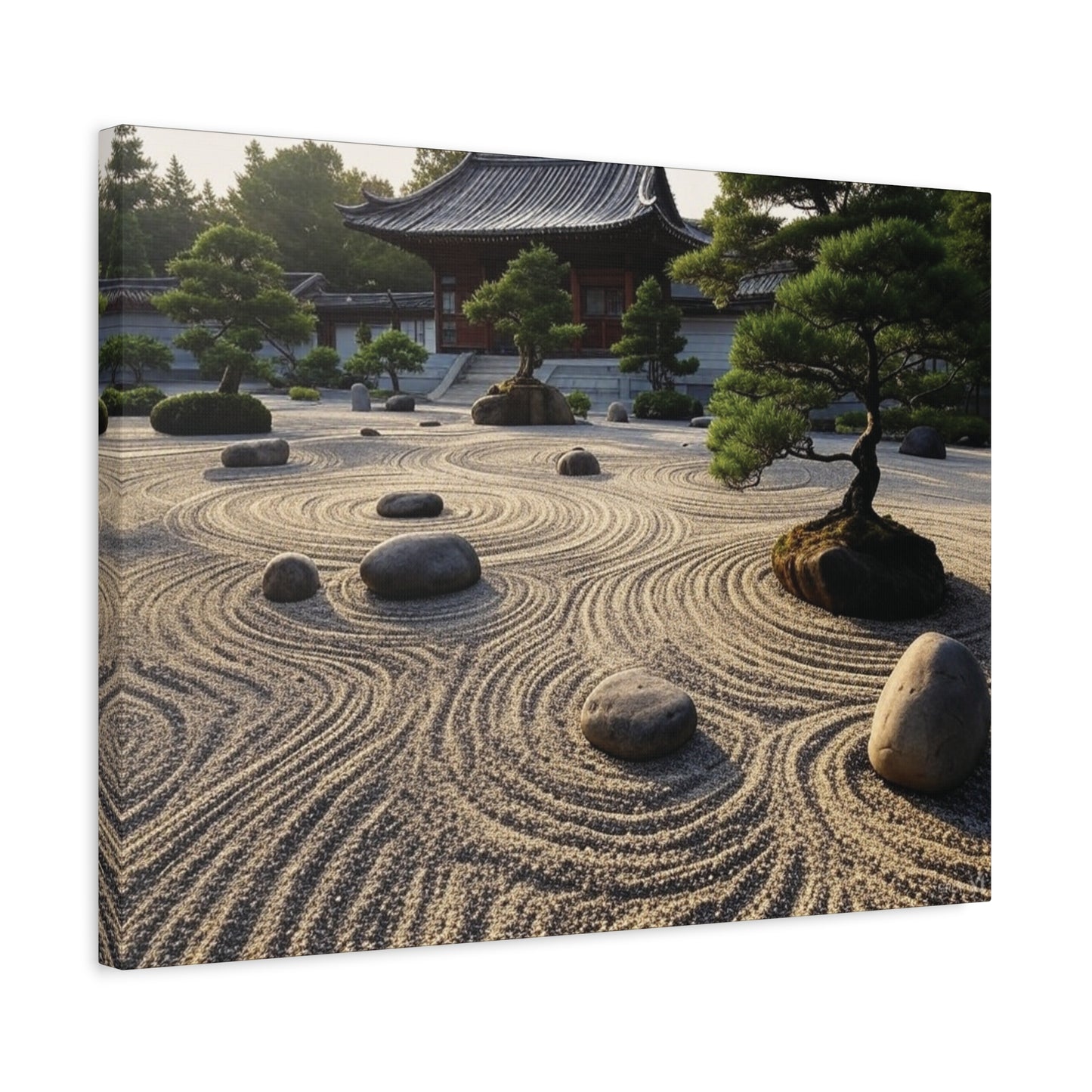 "Zen Minefield", Matte Canvas, Stretched, 1.25"